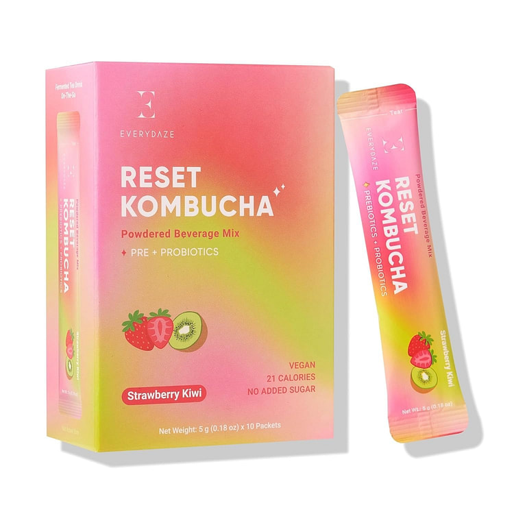 EVERYDAZE - RESET KOMBUCHA- 草莓猕猴桃 - 10 包