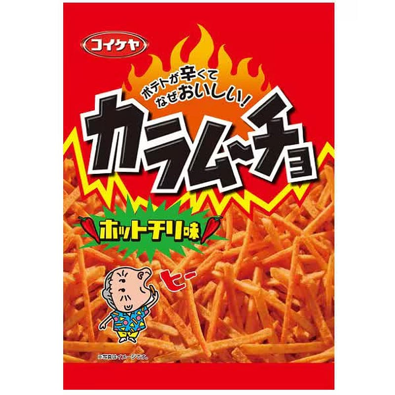 Koikeya Stick Karamuucho Hot Chili Flavor 33g 1 個
