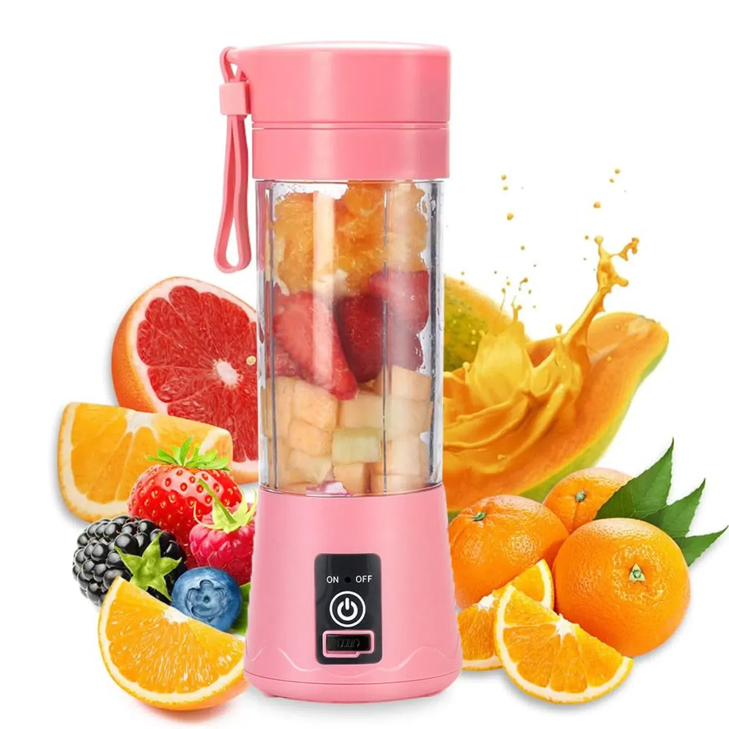 Portable Blender Cup Electric USB Juicer Blender 3 1 box