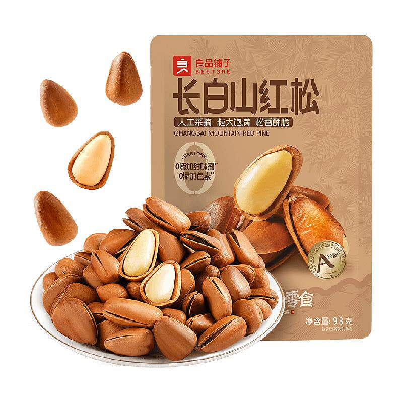 Liangpinpuzi Brand Northeast Songzi 98g*1bag 98 g
