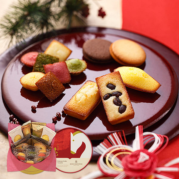Henri Charpentier New Year Assorted Cake 18pcs 1 each