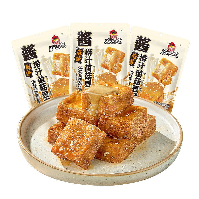 Good Food Sesame Sauce Mushroom Tiger Skin Tofu 400 g