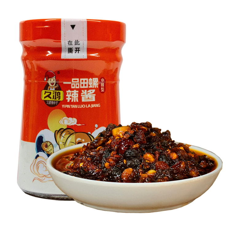 江西特产久鸿田螺辣酱一品牛肉辣酱1瓶200g