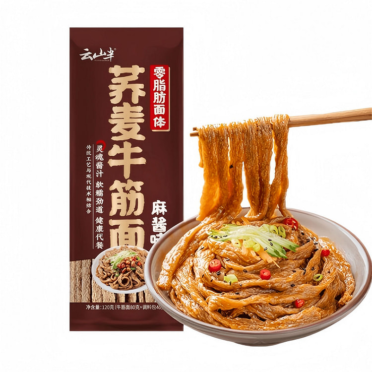 Yunshanban Buckwheat Gluten Noodles 120g 120 g