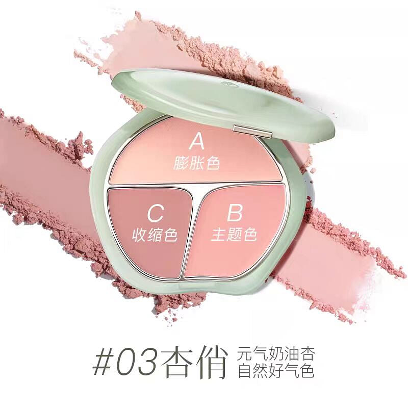 TIMAGE Vigorous And Flowing Jade Rouge Palette 03 13 g