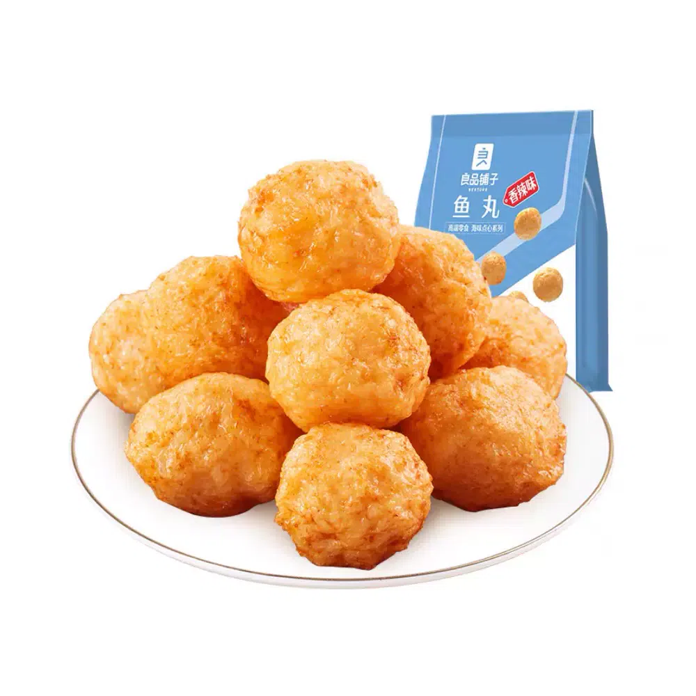 BESTORE Spicy Fish Balls 100g*1 bag 100 그램
