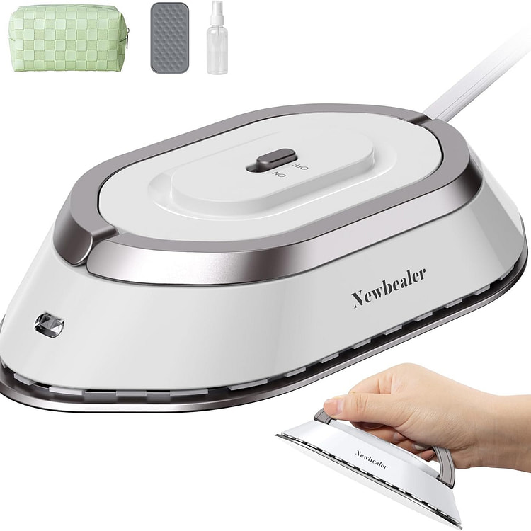 全球电压旅行熨斗，100-240V（银色） 1 个