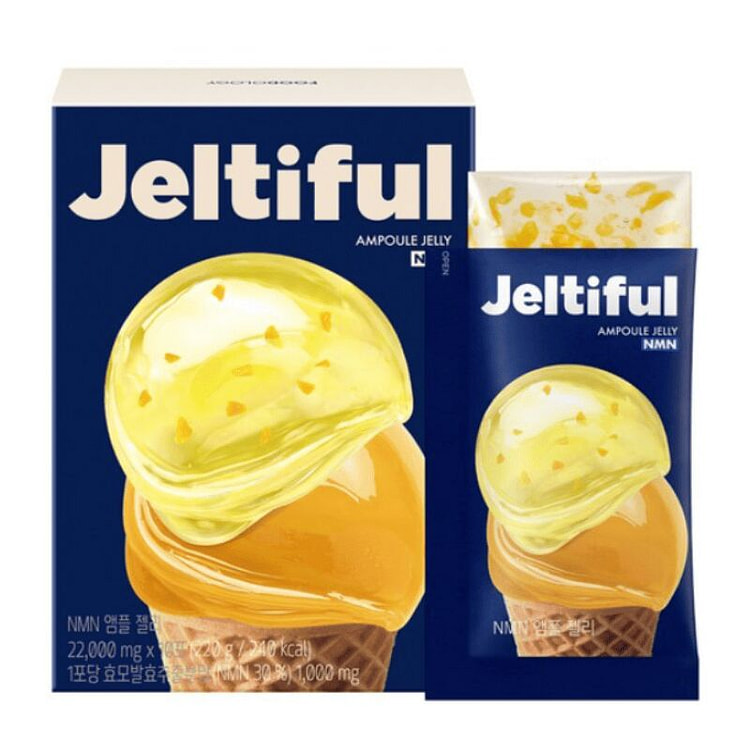 Jeltiful NMN安瓶果冻饮10条 1 盒