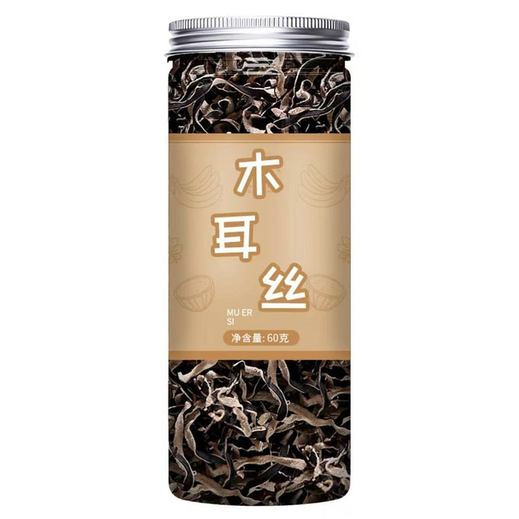 海鲜粥干料 潮汕配料 《木耳丝》1罐