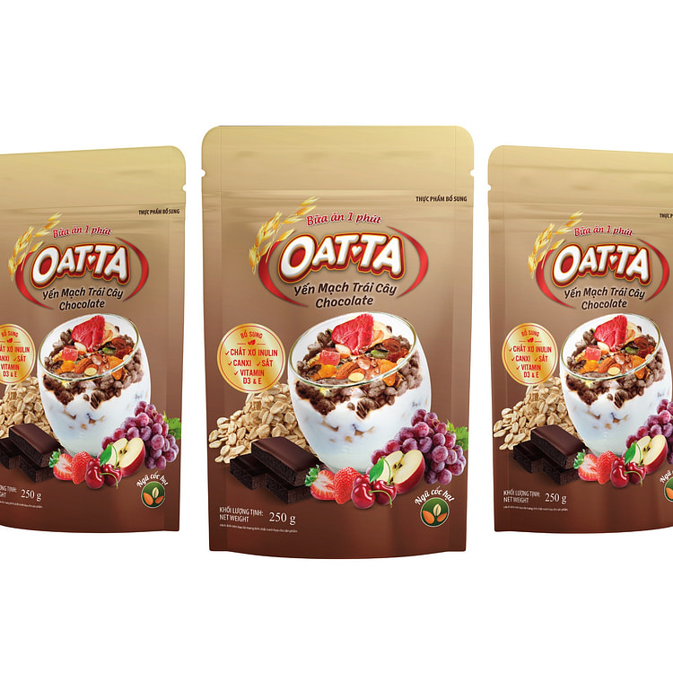 Oatta 水果燕麦片（巧克力味）250克 250 克 (min 2)