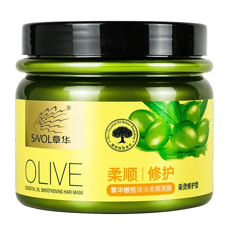 章华橄榄护发精油 柔顺发膜 染烫护理500ml/瓶