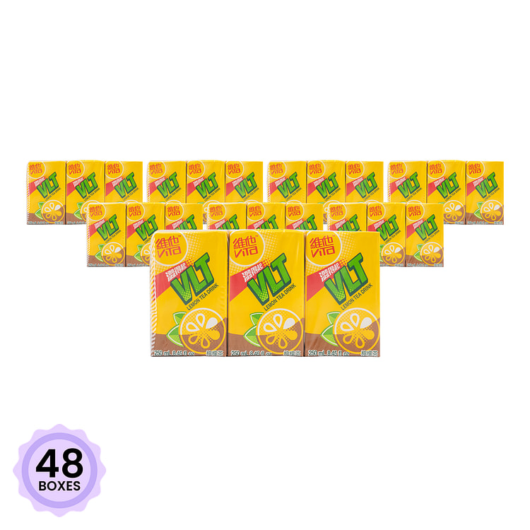 Vita Lemon Tea 250ml*6 （2 versions, random delivery) 250 ml*48 boxes