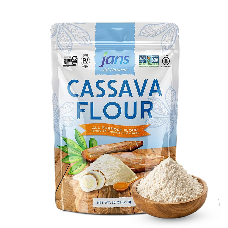 Jans - All Natural Cassava Flour, 2lbs 32 oz
