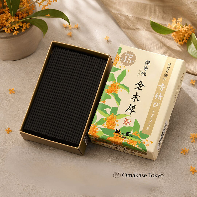 Nippon Kodo Incense Knot Mini Osmanthus 0.26 lb