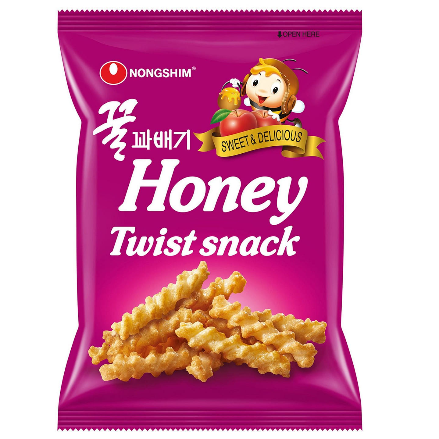 Nongshim Honey Twist Snack 4-Pack 1 each