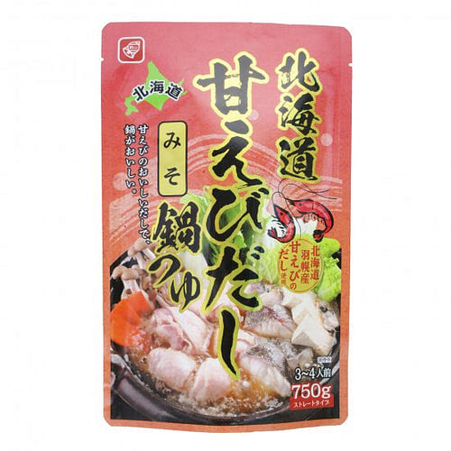 Sweet Shrimp Dashi Miso Hot Pot Soup Base 750g 1 pack