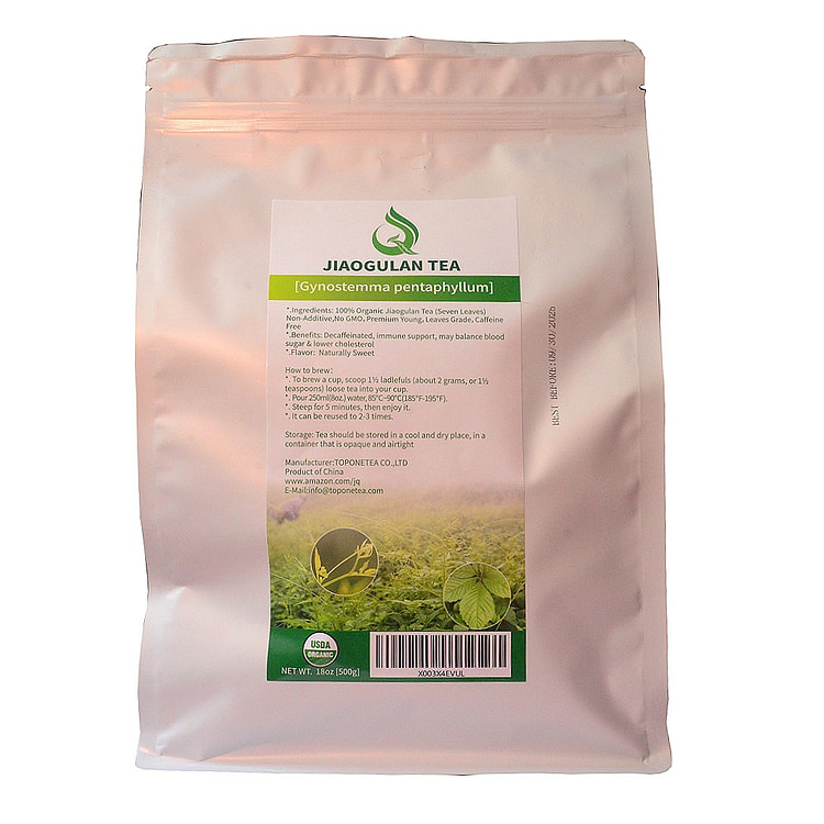 Seven Loose Leaf Jiaogulan Loose Tea Gynostemma 1 pack