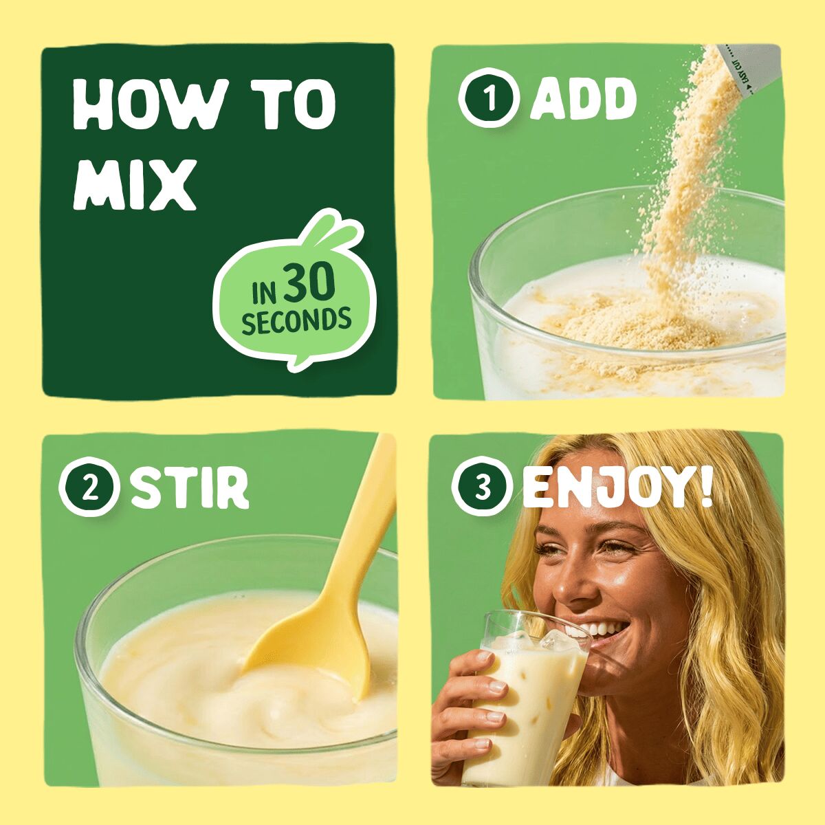 Get Kim's Table Banana Milk Flavored Mix Zero Sugar 4.23 oz