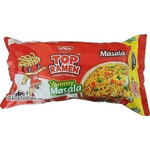 Top Ramen Noodles - Masala - Quad, 9.88 oz pack 9.88 oz
