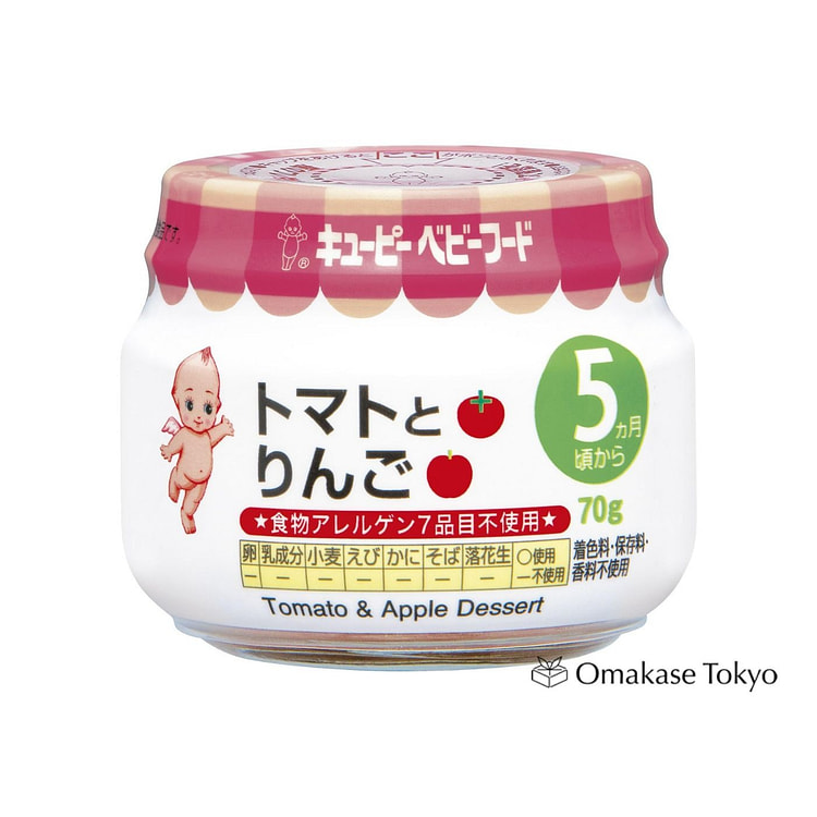 丘比番茄苹果婴儿甜点（5个月以上）70克
