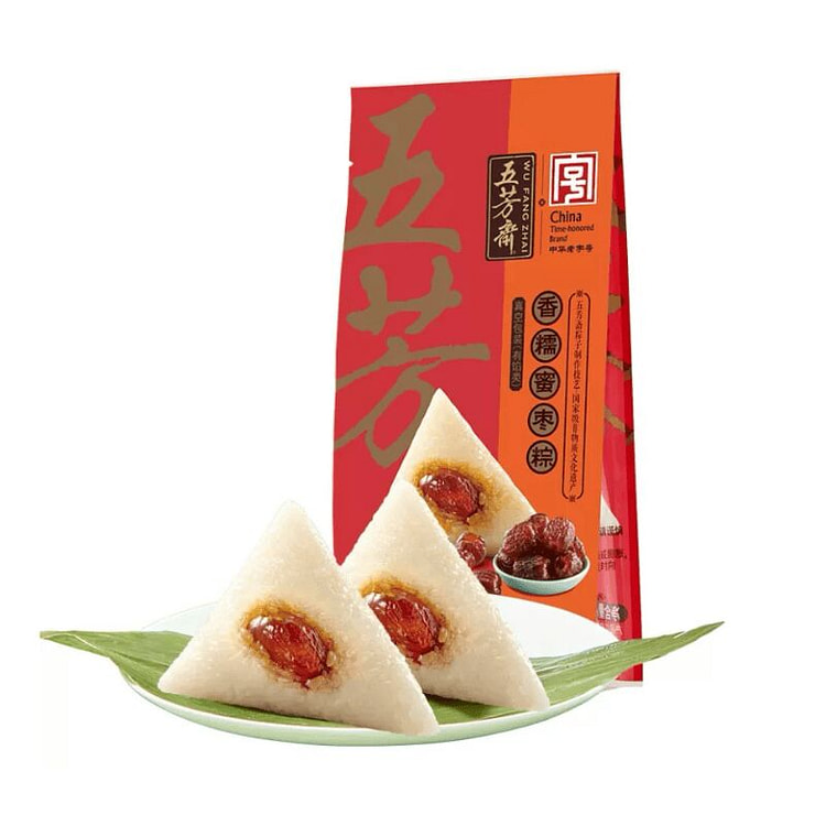 五芳斋 香糯蜜枣粽  真空塑封 内含2包 1袋