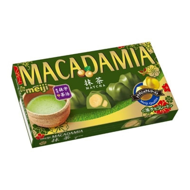 Meiji Macadamia Chocolate Matcha 9 pieces