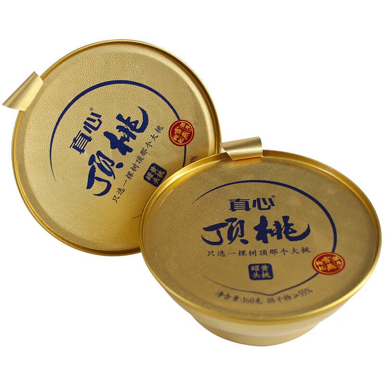 真心黄桃罐头320g|冰糖燕窝枸杞 320 克