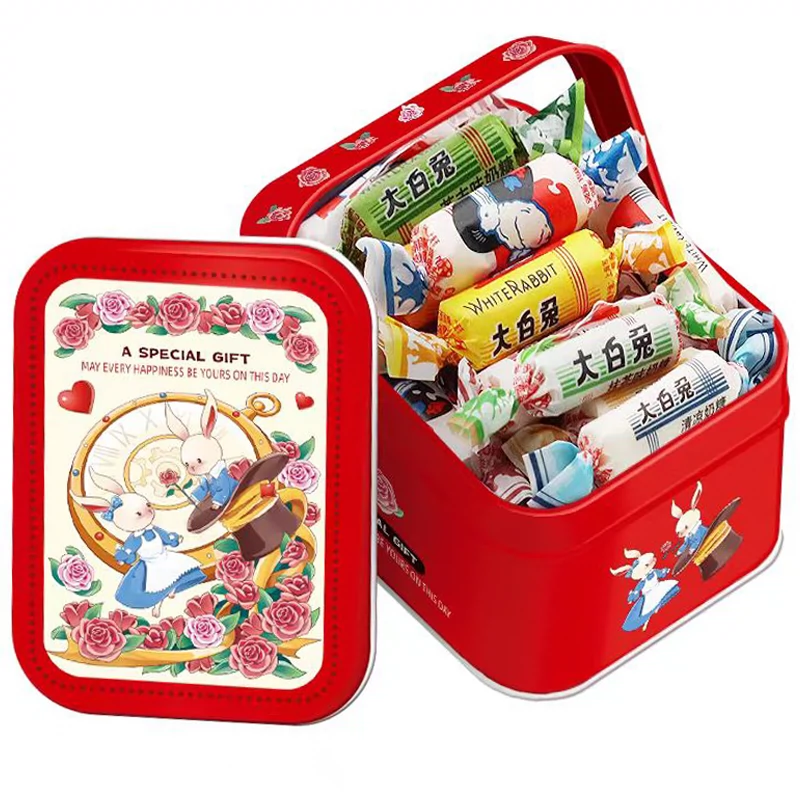 Get White Rabbit Creamy Mixed Flavor Candy Alice Gift Box 120g ...