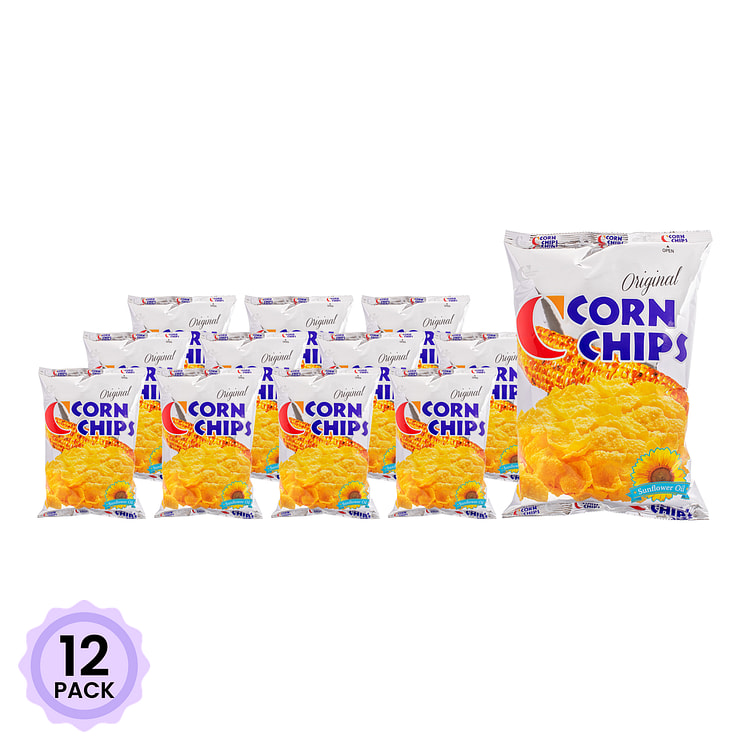 Crown 膨化玉米片 148 克*12 包