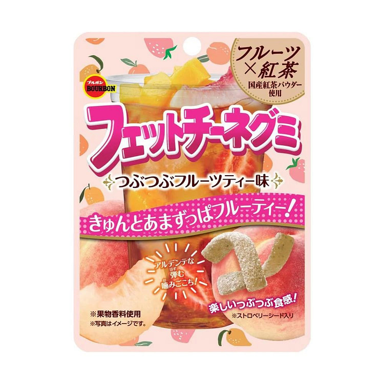 Bourbon Fettuccine Fruit Tea Flavoured Candy Bar