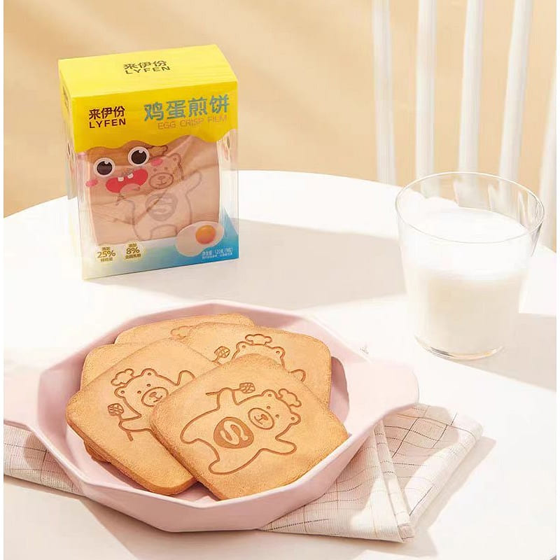 Lai Yi Fen Egg pancake 120g*1 box 120 그램