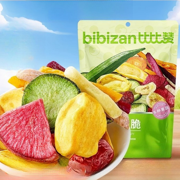 比比赞什锦果蔬脆250g*1袋 250 克