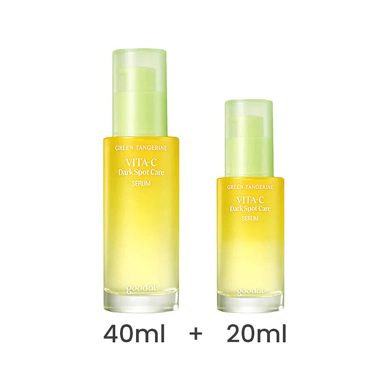 Goodal Green Tangerine Vita C Dark Spot Care Serum 40ml Double Set 40ml + 20ml 1 each