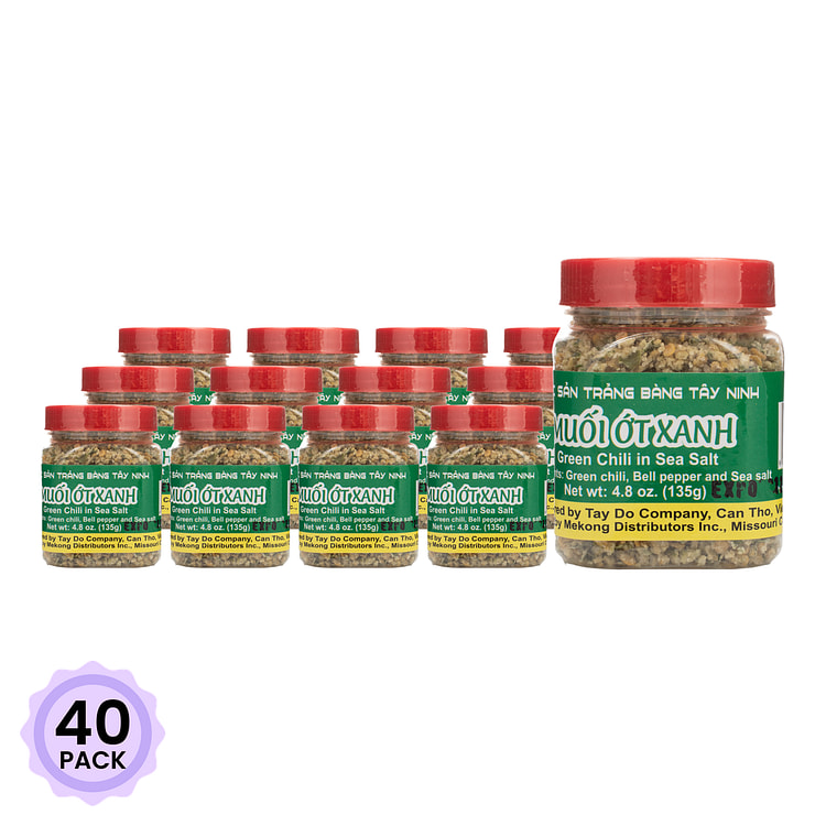 Green Chili in Sea Salt 4.8 oz*40 pack
