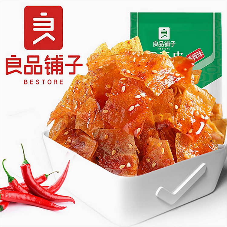 良品铺子巧豆皮