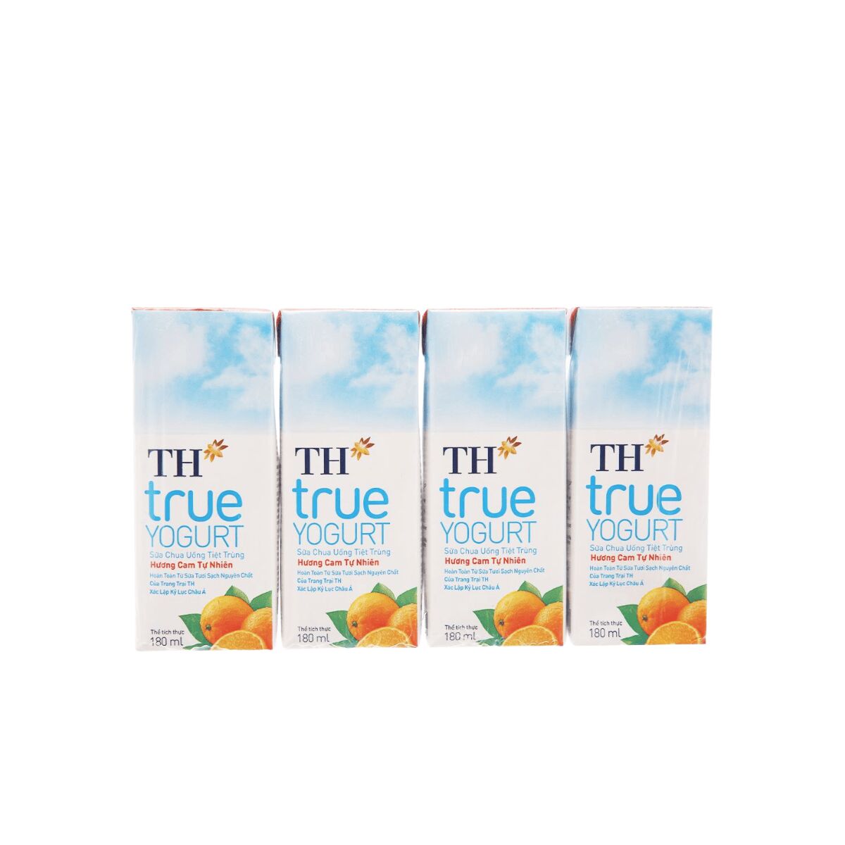 Get [TH True Tea]Yogurt UHT Drink - Orange 4-Pack 1 bottle Delivered ...
