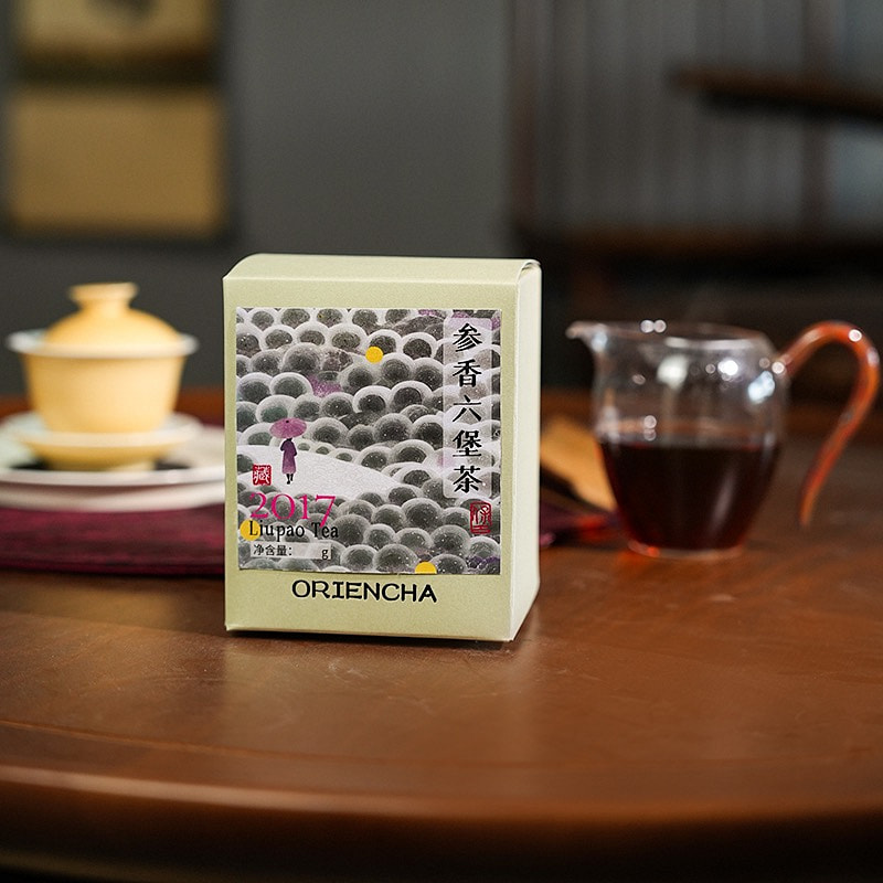 花香六堡茶茶叶广西梧州黑茶核心产区非遗制作工艺- Weee!
