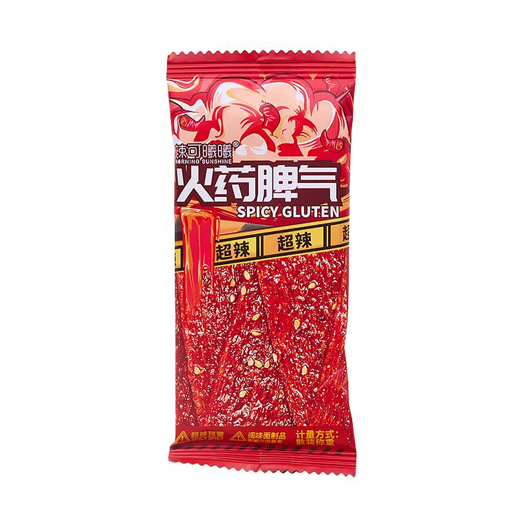 超辣麻辣棒辣条小包装辣可曦曦火药脾气片 3小包