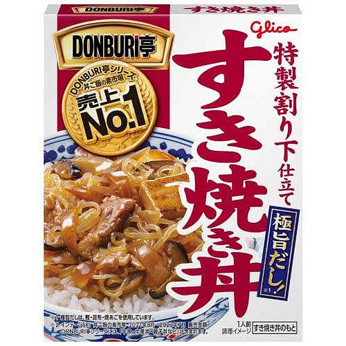 Glico DONBURI-tei Sukiyaki Donburi 170g 1 each