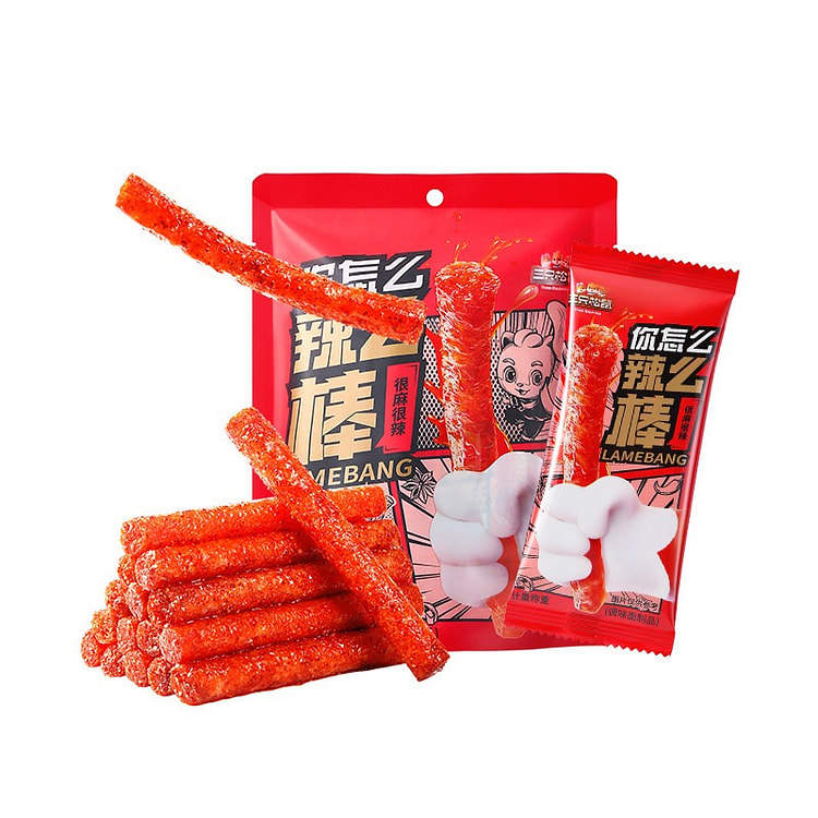 Three Squirrels Spicy Strips 300 g