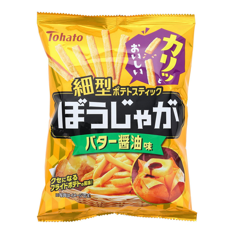 Tohato 黄油酱油薯条
