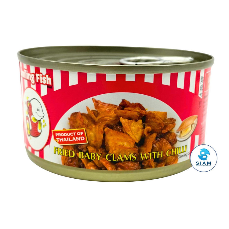 Smiling Fish Fried Baby Clams with Chili
