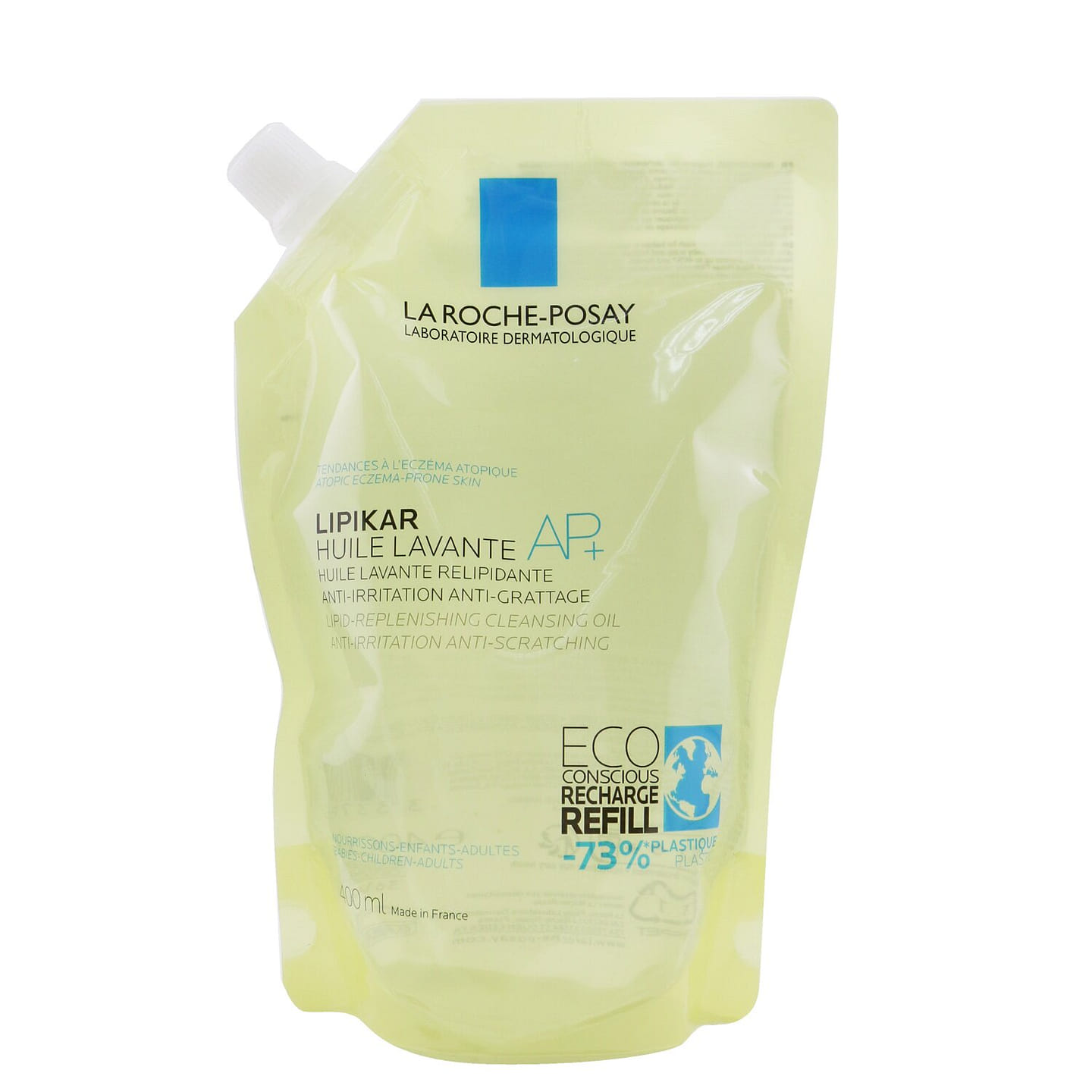 La Roche Posay Lipikar AP+ Anti-Irritation Cleansing Oil Eco-Refill 400 ml