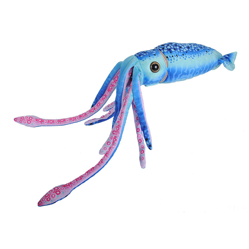 Blue Squid Stuffed Animal – 12 Default 1 each