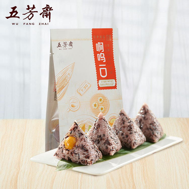 五芳斋啊呜一口甜血糯栗子粽200g*1袋