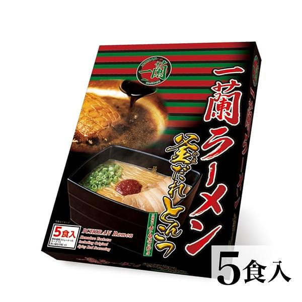 ICHIRAN Rich Tonkotsu Ramen 1 box 5 servings 1 each