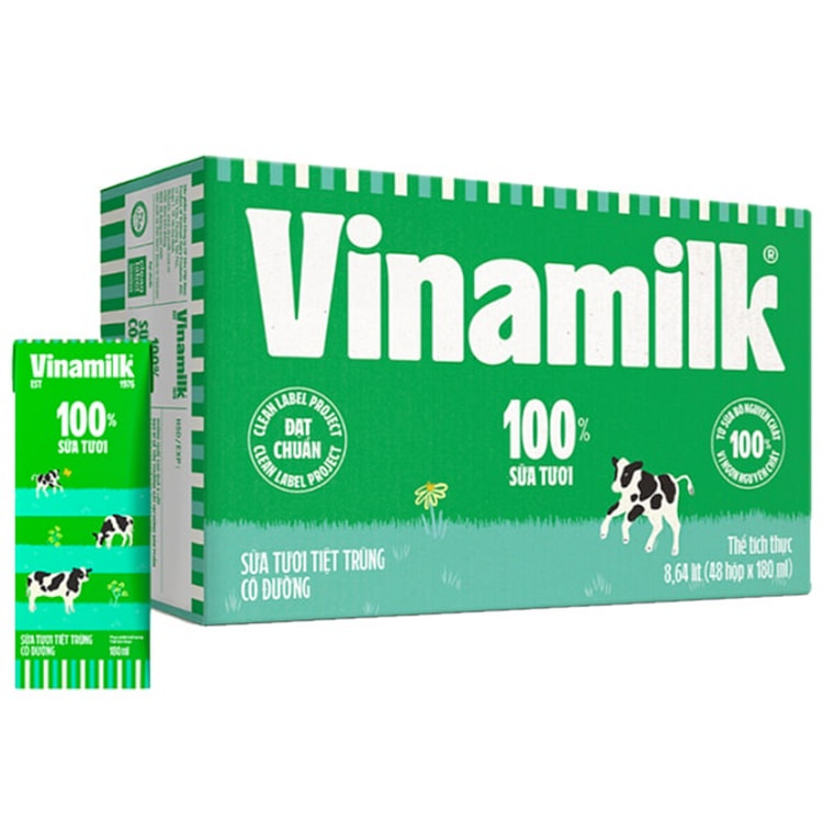 VINAMILK 100% ：2018 年 5 月