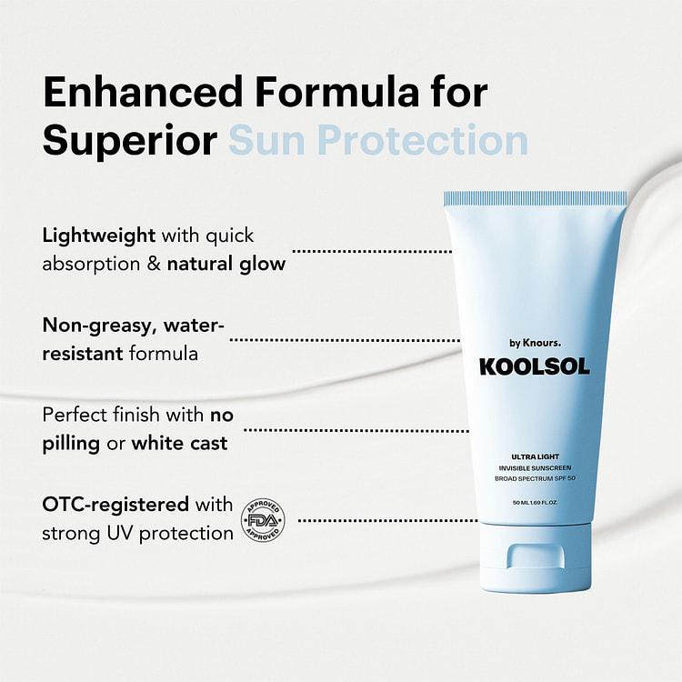 Koolsol 超轻隐形防晒霜 SPF50