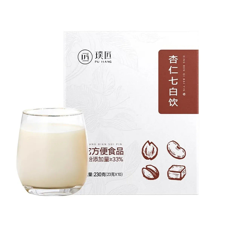 璞匠 杏仁七白饮 薏仁茯苓山药粉早餐代餐粉 230 克