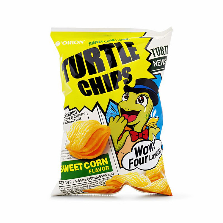Orion Turtle Chips Sweet Corn 160 g